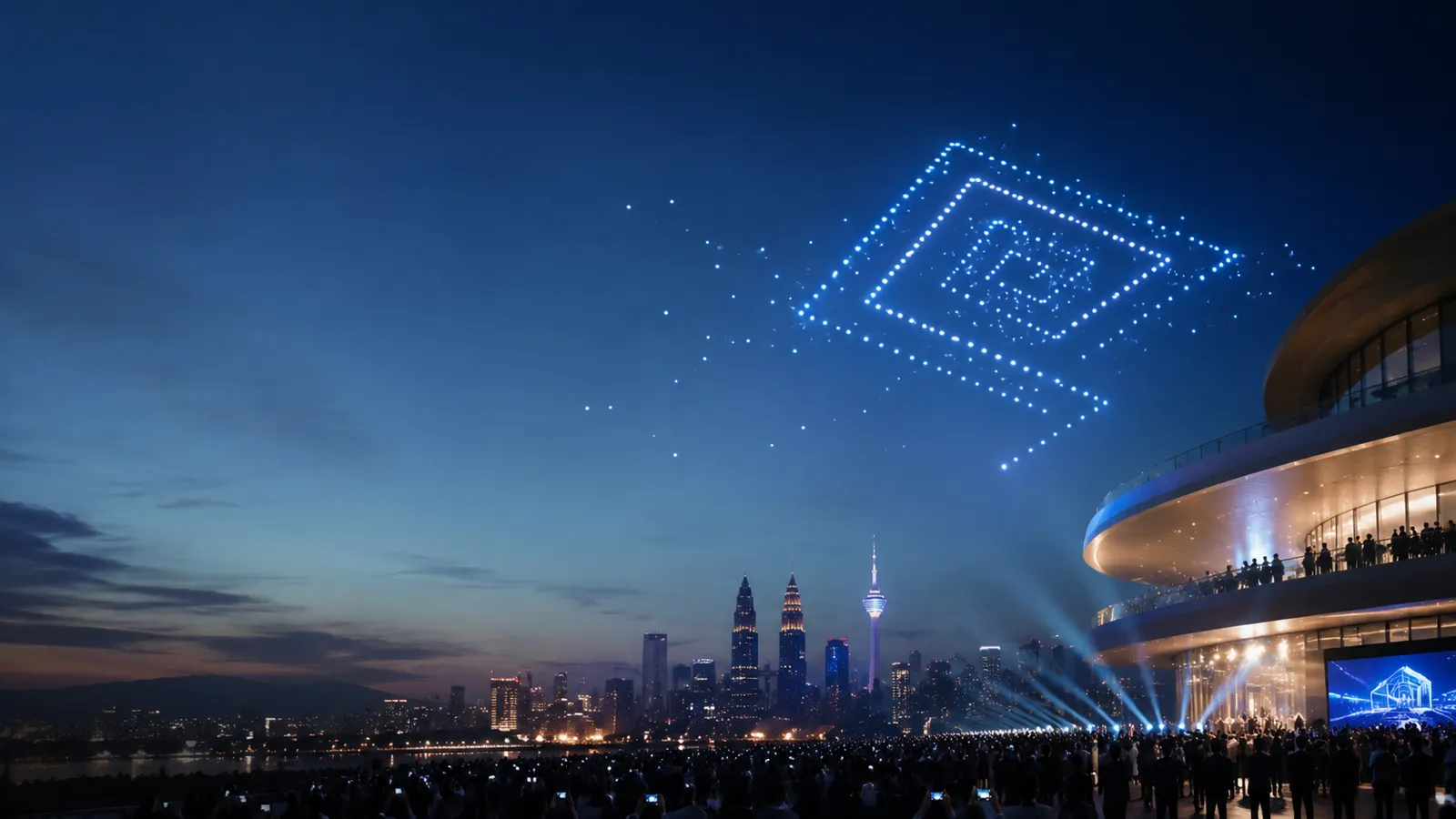 Drone lightshow
