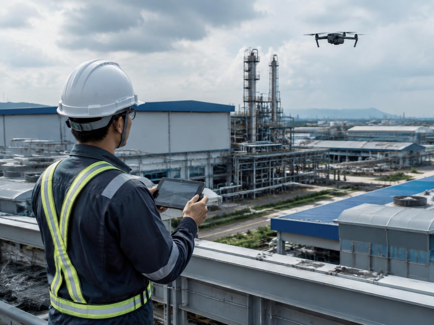 Industrial asset inspection